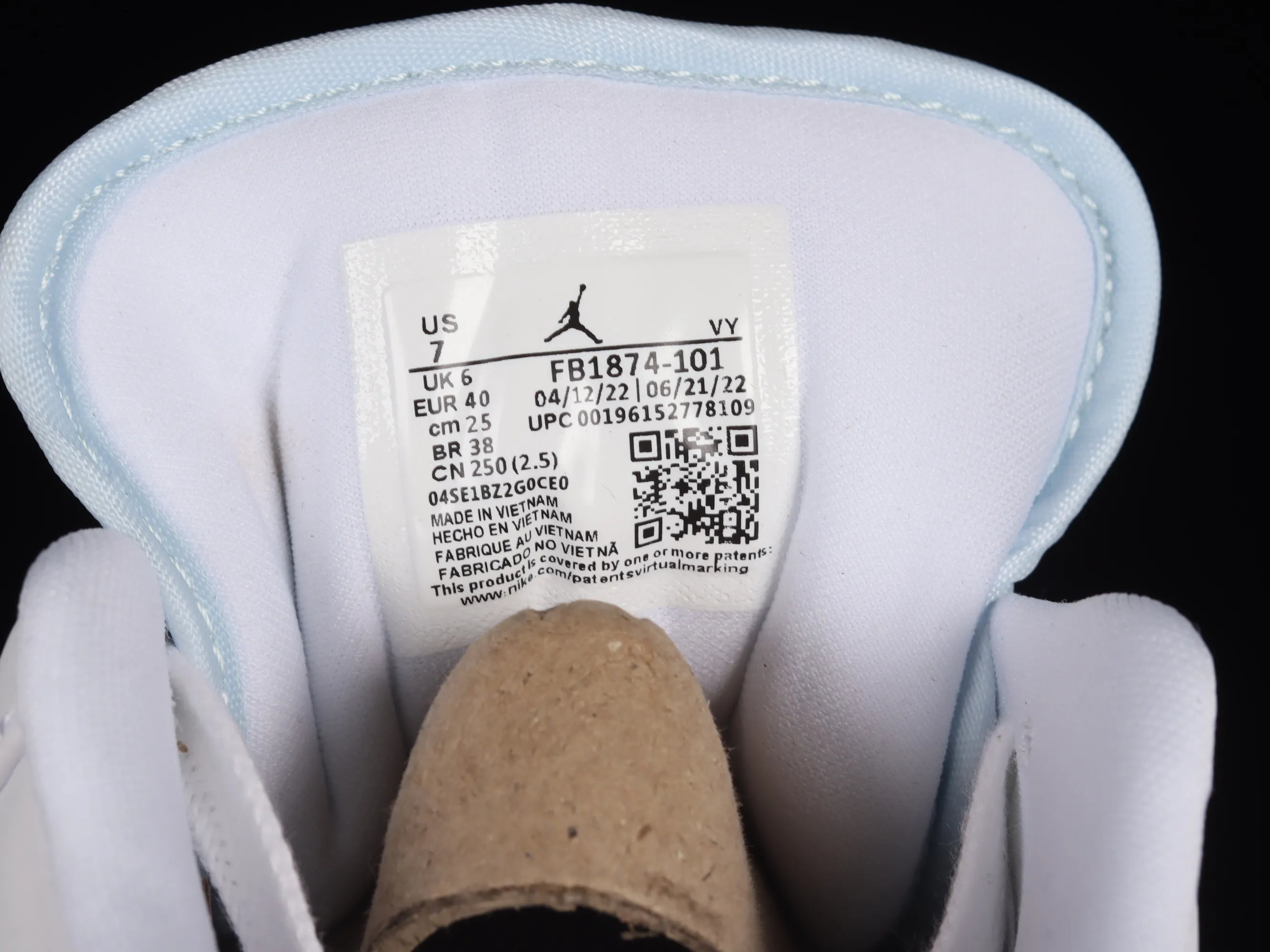 All categories Air Jordan Jordan series basketball shoes Air Jordan 1 Low Air Jordan 1 Low "Dare To Fly" AJ1 Joe 1 White Firefly low-top basketball shoes FB1871-101